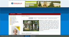 Desktop Screenshot of parkowetarasy.infonaleczow.pl